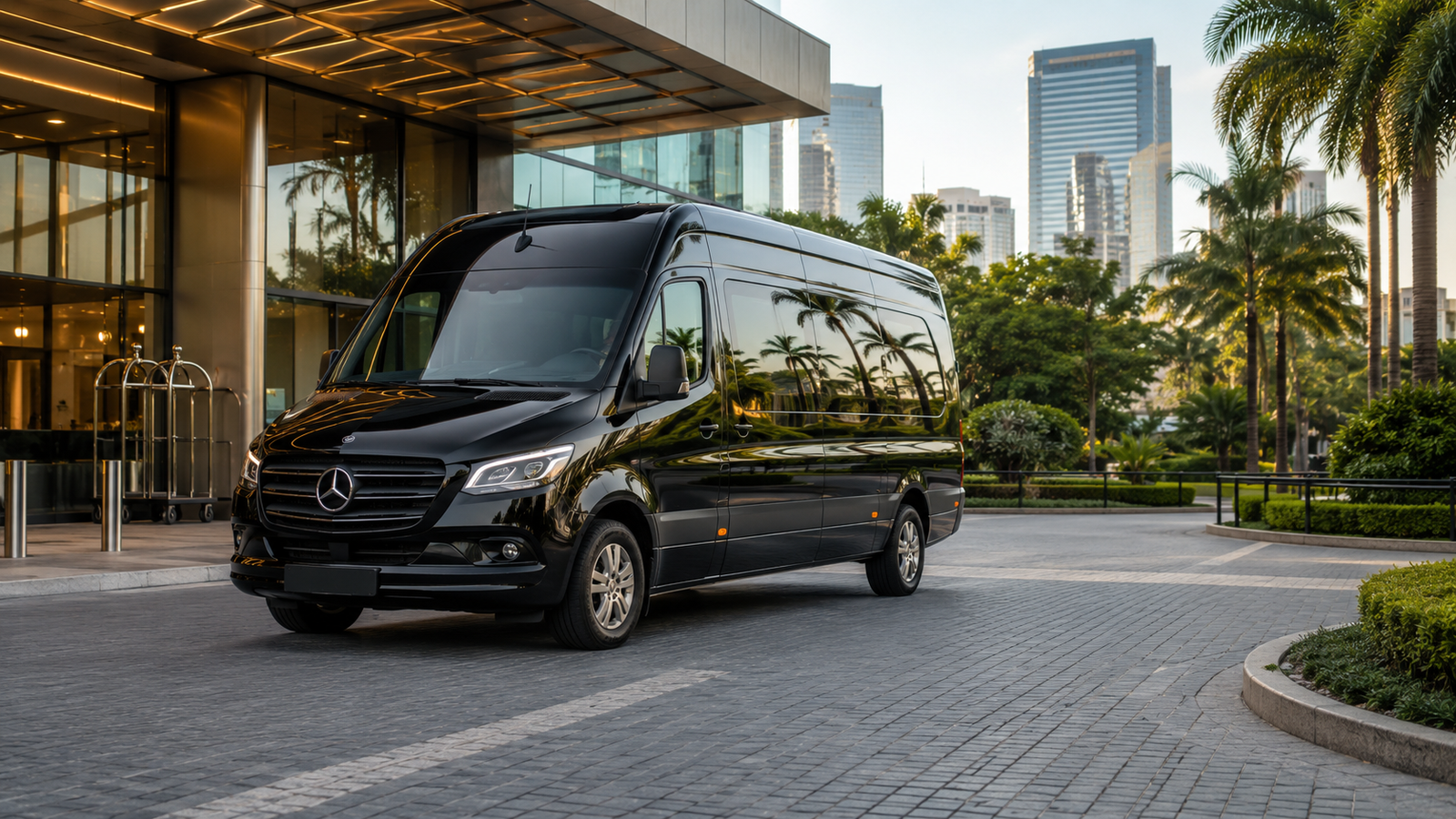 Van executiva em São Paulo para grupos e eventos com motorista profissional da MotoristaSP